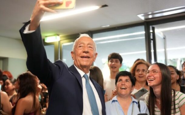 Marcelo Rebelo de Sousa passa noitada de São João em Braga