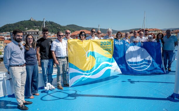 Hasteadas Bandeiras Azuis em 13 praias de Viana do Castelo