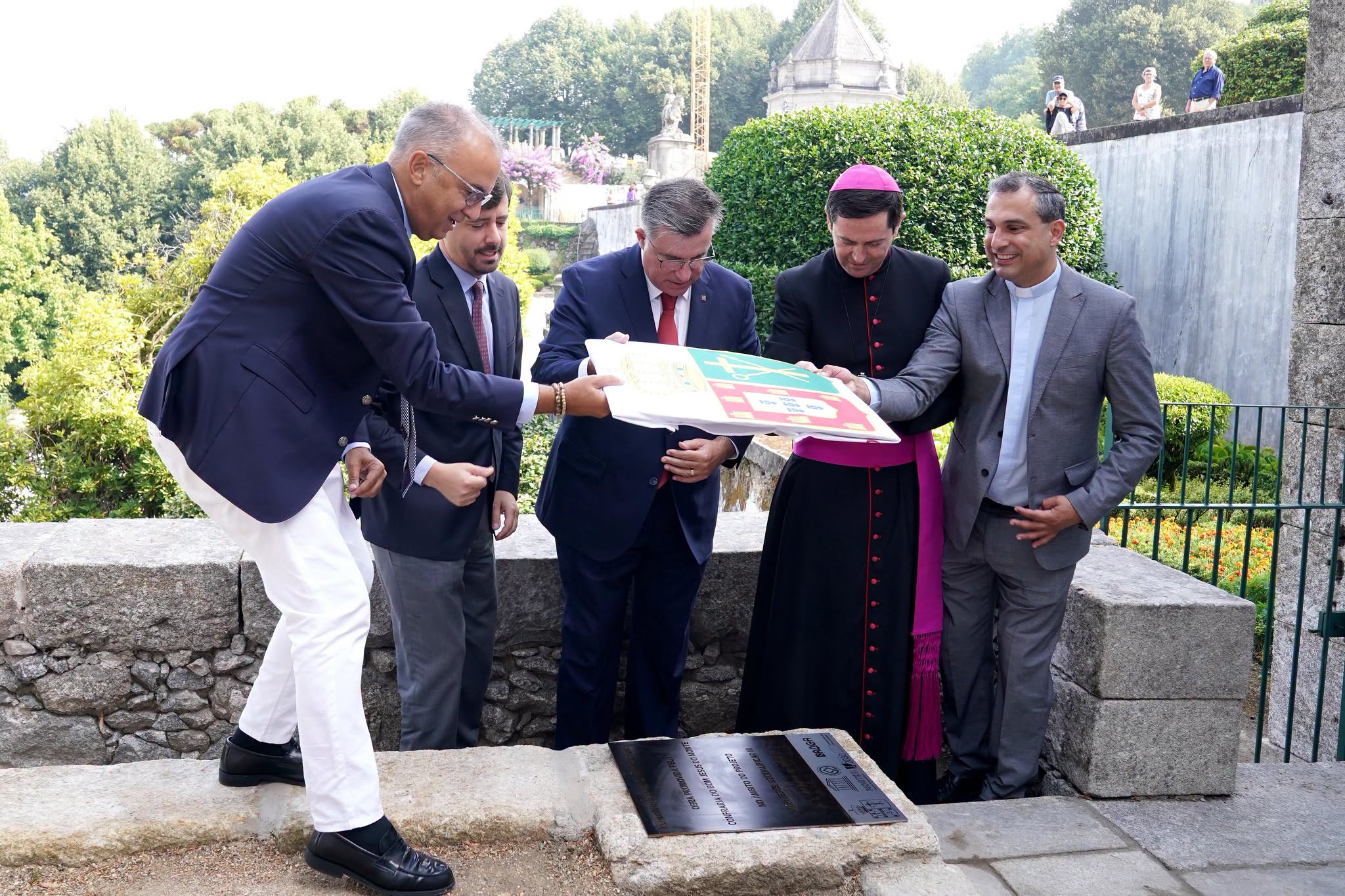 Braga. Bom Jesus inaugura Jardim de Camilo no sétimo aniversário da classificação pela Unesco