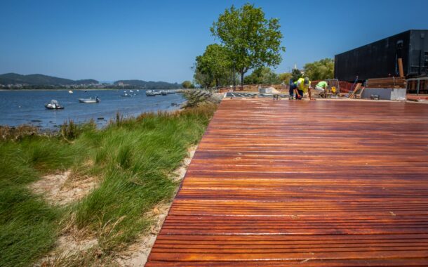 Caminha. Nova Praceta do Cais de S. Bento quase pronta