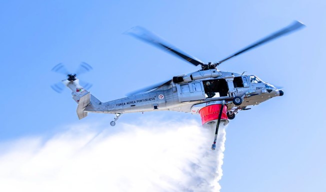 Força Aérea pela primeira vez no combate direto aos fogos florestais, anuncia Nuno Melo em Viana