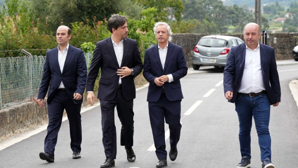 Requalificação de ruas em Tebosa reforça cooperação entre Braga e Famalicão