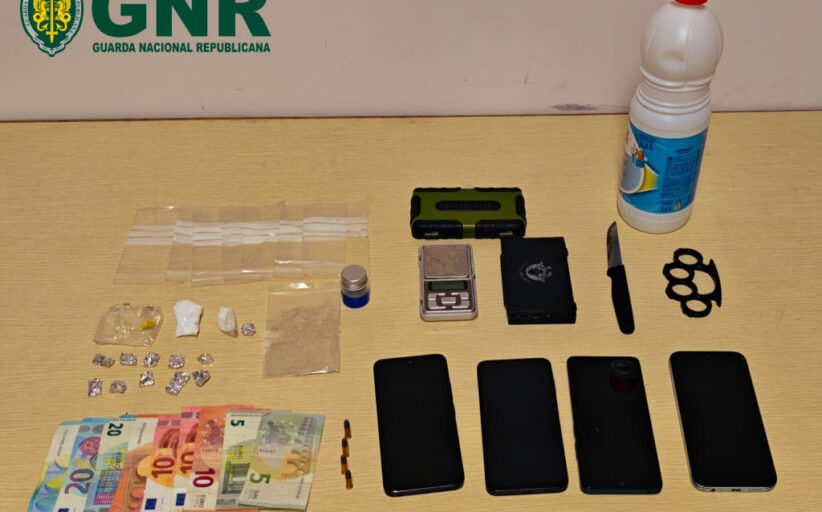 Duo apanhado por tráfico de droga em Monção