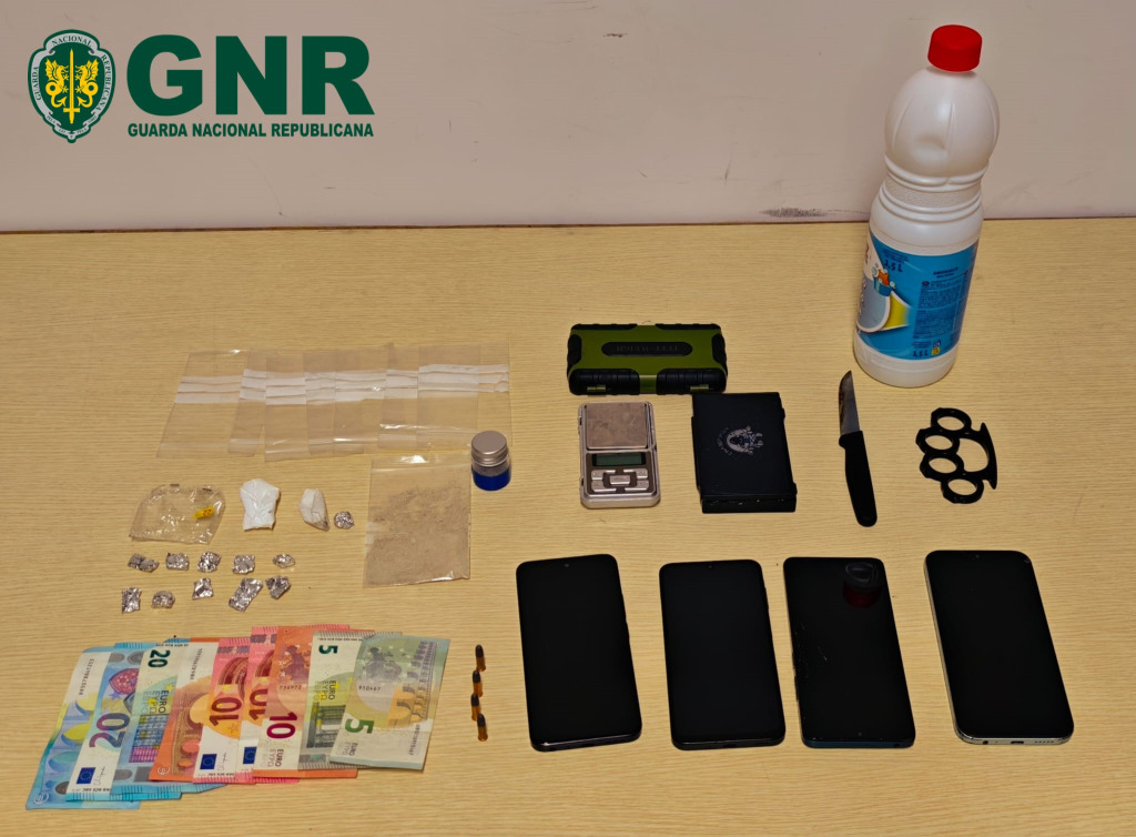 Duo apanhado por tráfico de droga em Monção