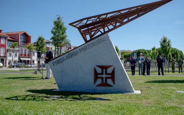 Força Aérea Portuguesa assinala 74º aniversário com monumento de “abraço a Viana do Castelo”