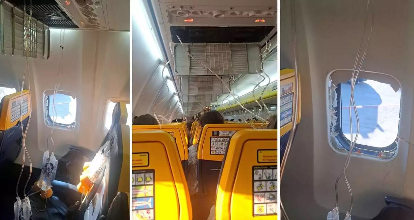 Ryanair garante aviões seguros após homem ser sugado por janela
