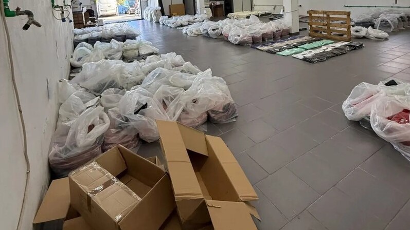 GNR apreende mais de 100 mil euros em artigos contrafeitos em operação que passa Guimarães